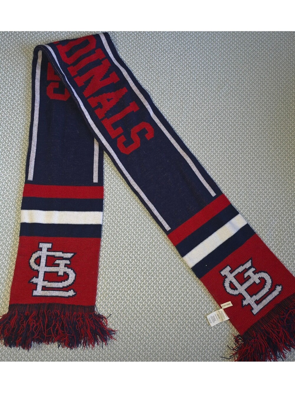 St Louis Cardinals knit scarf